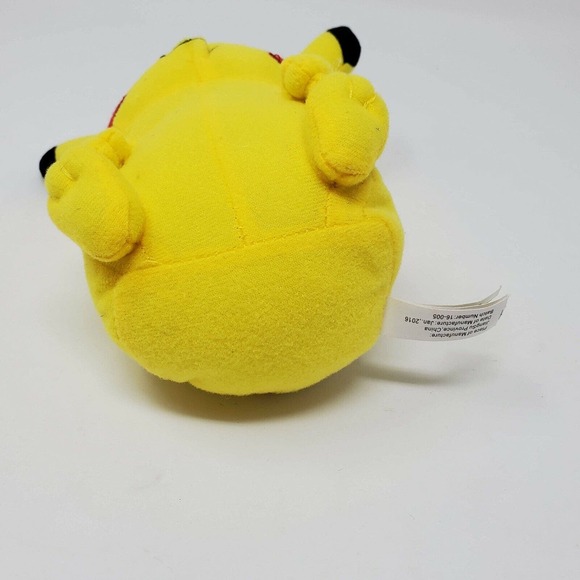 Pokemon Pikachu 7" Toy Factory Plush Stuffed Animal Small Yellow Fan Fun Happy - Picture 6 of 7